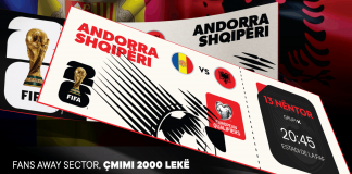 Sfida mes Andorrës dhe Kombëtares shqiptare, FSHF nxjerr në shitje biletat