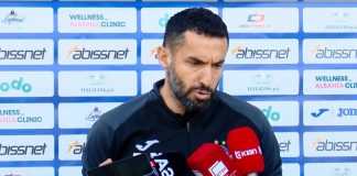 Tirana, Nuhiu pas ndeshjes: S’kam asnjë vërejtje, ekipi luajti mirë