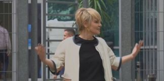 Fotolajm/ Me ‘look’ të ri dhe e buzëqeshur, Monika Kryemadhi paraqitet në SPAK