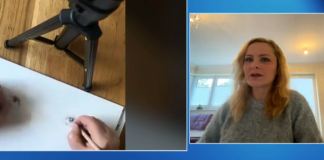 Pikturon me të dyja duart dhe këmbët njëherësh/ Aksidenti i nxorri në pah talentin e fshehur artistes nga Kosova