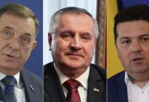 Pezullohet hetimi kundër Dodik dhe të tjerëve për “sulm ndaj rendit kushtetues” të Bosnjës