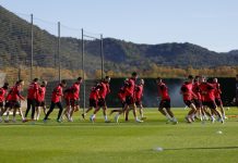 Kualifikueset e Kupës së Botës, Kombëtarja zhvillon seancën e dytë stërvitore në Spanjë para ndeshjes me Andorrën