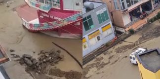 Lezha përfshihet nga reshjet e dendura, përmbyten disa lagje, emergjencat në terren