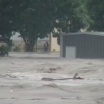 Moti i keq në vend/ Çahet argjinatura në Tale, rrezik për përmbytje