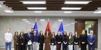 Spiropali me të rinjtë e programit kombëtar të praktikave në MEPJ: Diplomacia e hapur ndaj talenteve të reja, prioritetet për Shqipërinë Europiane