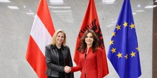 Spiropali pret në Tiranë homologen austriake: Mbështetje parimore për integrimin europian, BE shans historik për ne
