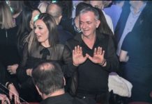 FOTO/ Momenti i bukur në ‘Kënga Magjike’, KissCam kap pronarin e Klanit dhe bashkëshorten! Puthja e çiftit Frangaj