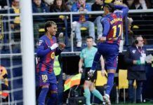 GOLAT/ Barcelona tetë fitore radhazi në La Liga, katalanasit mposhtin 0-2 Villarrealin dhe shkëputen nga ‘Galaktikët’