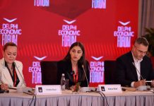 Forumi Ekonomik i Delfit në Tiranë, Edona Bilali prezanton projektet për kthimin e Shqipërinë në qendër zhvillimi rajonal