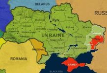 Harta e re: Zbulohet kërkesa shtesë e Putin për Donbas-in