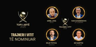 Mbrëmja Gala “Topi i Artë 2025”: Cili e fiton trofeun “Trajneri i Vitit”? Këto janë 4 teknikët e nominuar