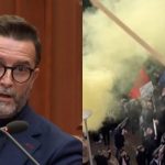 “Protesta e frikshme e Gones” – Braçe tallet me partinë “Mundësia” e Shehajn: 90 vetë 2 gërneta dhe pema