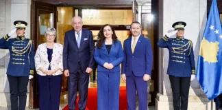 Presidenti i Hungarisë në Kosovë, Osmani: Mbështetja juaj për heqjen e masave të padrejta të BE-së është thelbësore