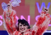 Nemo kthen trofeun e Eurovisionit në shenjë proteste ndaj pjesëmarrjes së Izraelit