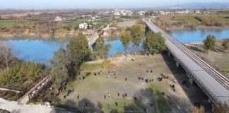 Pastrohet Vjosa në zonën e Novoselës