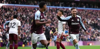 Aston Villa shtang Arsenalin, e mposht në çastet e fundit të ndeshjes