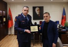 Shoqata “Profesionistët e Lirë për Shqipërinë” i akordon titullin “Anëtar Nderi”, Drejtorit të Përgjithshëm të Policisë së Shtetit Ilir Proda