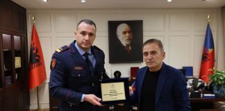 Shoqata “Profesionistët e Lirë për Shqipërinë” i akordon titullin “Anëtar Nderi”, Drejtorit të Përgjithshëm të Policisë së Shtetit Ilir Proda