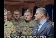 Ministri i Mbrojtjes, Pirro Vengu, mesazh krenarie për trupat shqiptare në Sarajevë