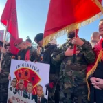 Qindra qytetarë mesazh nga Shkupi: Liri për krerët e UÇK-së në Hagë