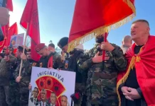 Qindra qytetarë mesazh nga Shkupi: Liri për krerët e UÇK-së në Hagë