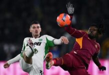 GOLAT/ Roma mposht Sassuolon dhe garon për titullin në Serie A, Gjimshiti dëmtohet në fitoren e Atalantës! Sot në fushë Milani, mbrëmja kulmon me Inter – Napoli