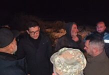 Vlorë/ Ministri Vengu inspekton punimet për hapjen e rrugës Matogjin-Bashaj: Banorët të mos rrezikojnë jetën duke tentuar të zhbllokojnë akset