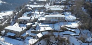 Fshatrat e Devollit të Sipërm në Korçë nën petkun e bardhë të dëborës, banorët: Turistët vijnë nga të gjitha anët për t’i vizituar