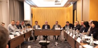 Gazheli takim me përfaqësues të biznesit francez