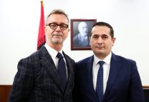 Ambasadori i BE në Tiranë takon për herë të parë kreun e ri të SPAK, Klodjan Braho!