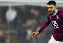 Broja luan 64 minuta si titullar, por Burnley humbet