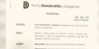 Paditë në SPAK nuk janë si deklaratat për ‘babin e Zenit”: Ja sa vite rrezikon Këlliçi nga kallëzimi penal i Gaz Bardhit (Baza ligjore)