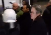 Fotolajm/ Alizoti irritohet me policin në protestë