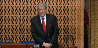 Berishës i kanë ndërprerë fjalën në Strasburg! E ka regjistruar me Albanën për ta transmetuar në Tiranë (VIDEO)