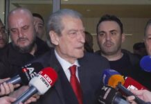 Sulmuan me molotov Policinë, Berisha: Kërkoj lirimin e 25 demonstruesve më paqësorë që ishin sot