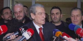 Sulmuan me molotov Policinë, Berisha: Kërkoj lirimin e 25 demonstruesve më paqësorë që ishin sot