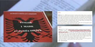 Korrigjohen disa fjalë të “Fjalorit të madh të Gjuhës Shqipe” pas debateve në sferën publike
