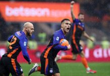 Sfidë e çmendur me 8 gola, Interi përmbys Pizën dhe vazhdon marshimin në Serinë A