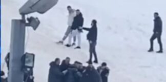 Bogë, motori i borës përplaset me shtyllën elektrike, raportohet për 4 të plagosur