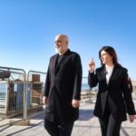 Pas takimit me kryebashkiakët, Rama inspekton punimet në shëtitoren “Taulantia”