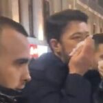 Fotolajm/ Shkëlzen Berisha në protestë para Kuvendit