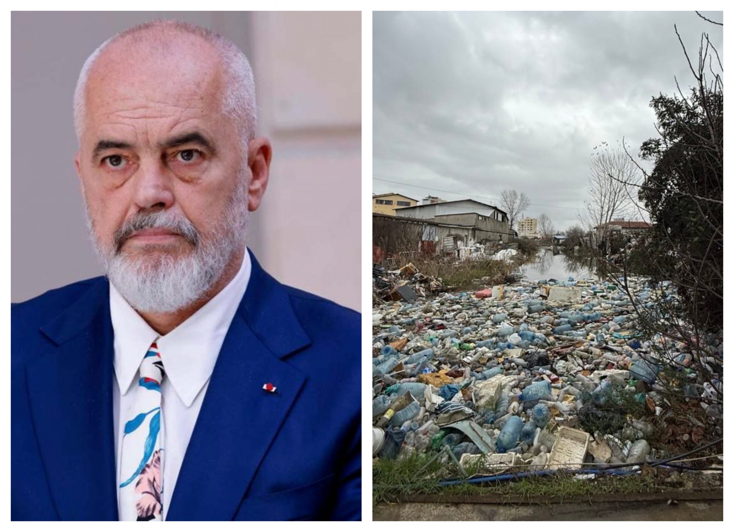 Rama reagon sërish për përmbytjet në Durrës  Kur plehrat mbeten në kanale  do përmbytet dynjaja