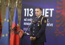 MESAZH URIMI I DREJTORIT TË PËRGJITHSHËM TË POLICISË SË SHTETIT ILIR PRODA, PËR 113-VJETORIN E KRIJIMIT TË POLICISË SË SHTETIT