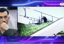 Pamje që transmetohen për herë të parë, momenti kur Kristi del nga shtëpia nëpërmjet murit