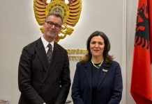 Gonzato takim me kryetaren e re të Gjykatës Kushtetuese: Bashkëpunimi me sistemin gjyqësor shqiptar është thelbësor për integrimin europian