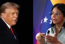 “Do të përballet me pasoja të rënda”/ Trump kërcënon Rodriguez: Nëse nuk bën gjënë e duhur, e pret një çmim më i lartë se ai i Maduros