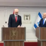 “Nuk u mblodhëm kurrë në mitingje kundër Izraelit”, Rama takon Netanjahun: Do mbështesim planin për Gazën, faleminderit për mbështetjen gjatë sulmit kibernetik nga Irani