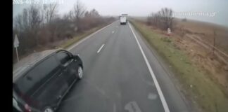 VIDEOLAJM/ Momenti i aksidentit të tifozëve të PAOK, ku humbi jetën dhe një shqiptar