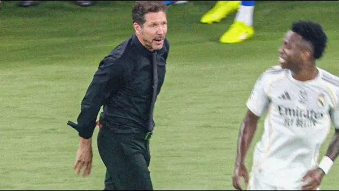 Përplasja Simeone Vinicius  Atletico Madrid mbron trajnerin dhe bën fajtor sulmuesin e Realit