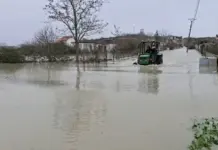 Situata e reshjeve në qarkun e Durrësit, 848 banorë të evakuuar gjithsej, 2800 ha në Sukth ende të përmbytura